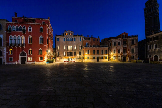 Sant'Angelo Square in Venice. www.casantangelo.com