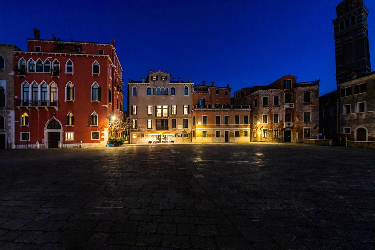 Sant'Angelo Square in Venice. www.casantangelo.com