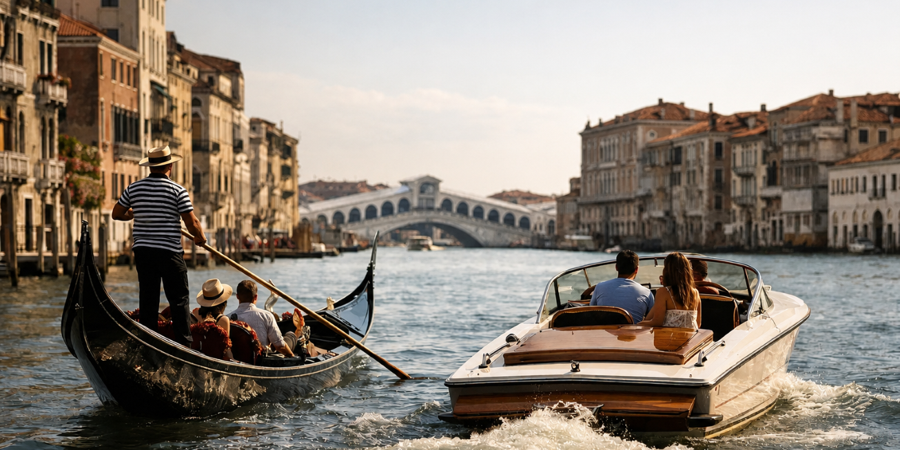Is a Gondola or Boat Tour Better in Venice? www.casantangelo.com Is a Gondola or Boat Tour Better in Venice? www.casantangelo.com