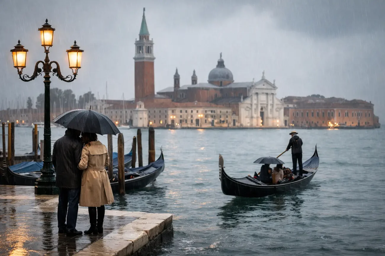 Venice in the Rain: A Better Way to See It