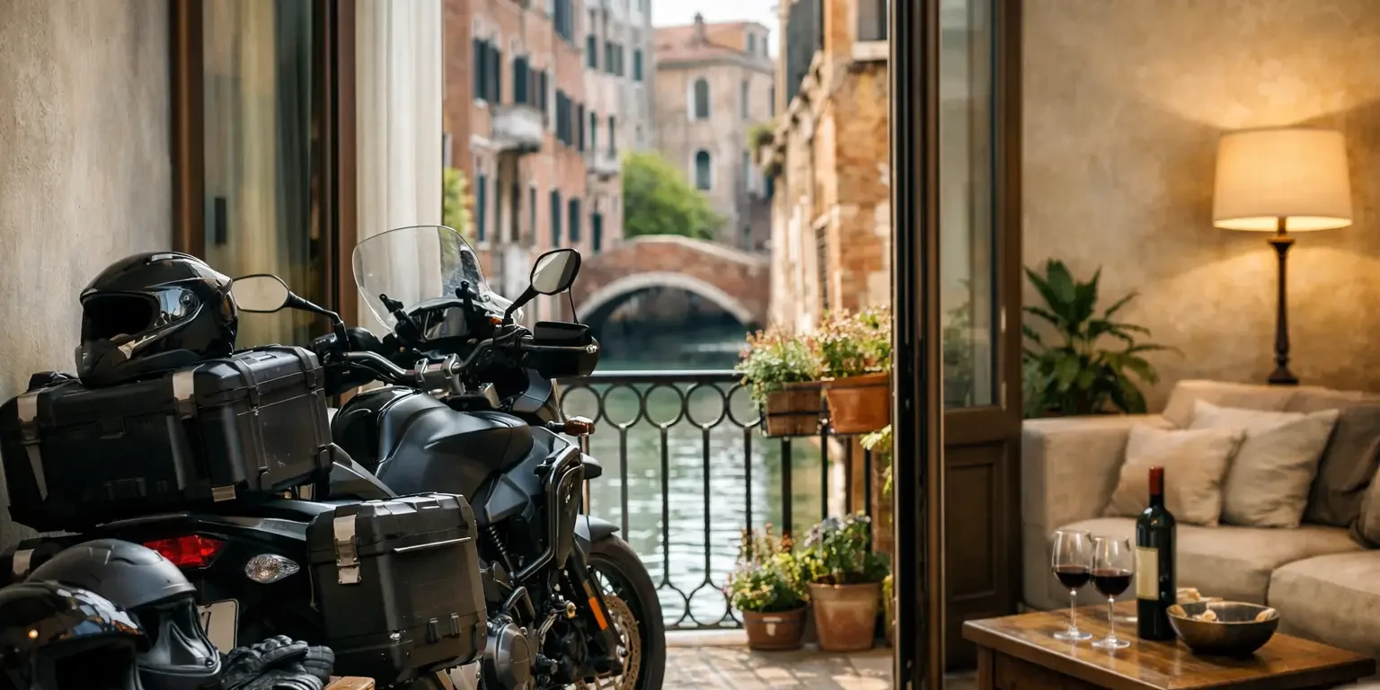A Venice Apartment for Motorbike Travelers A Venice Apartment for Motorbike Travelers