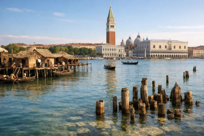 How Venice Was Born: A City Built on Water