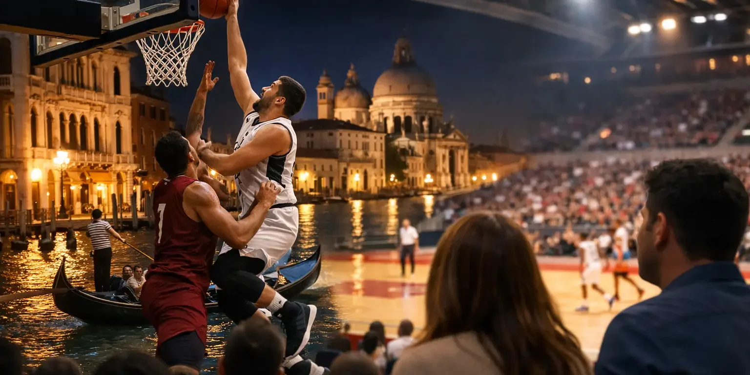 Umana Reyer Basketball Venezia: A Visitor’s Night Out www.casantangelo.com Umana Reyer Basketball Venezia: A Visitor’s Night Out www.casantangelo.com