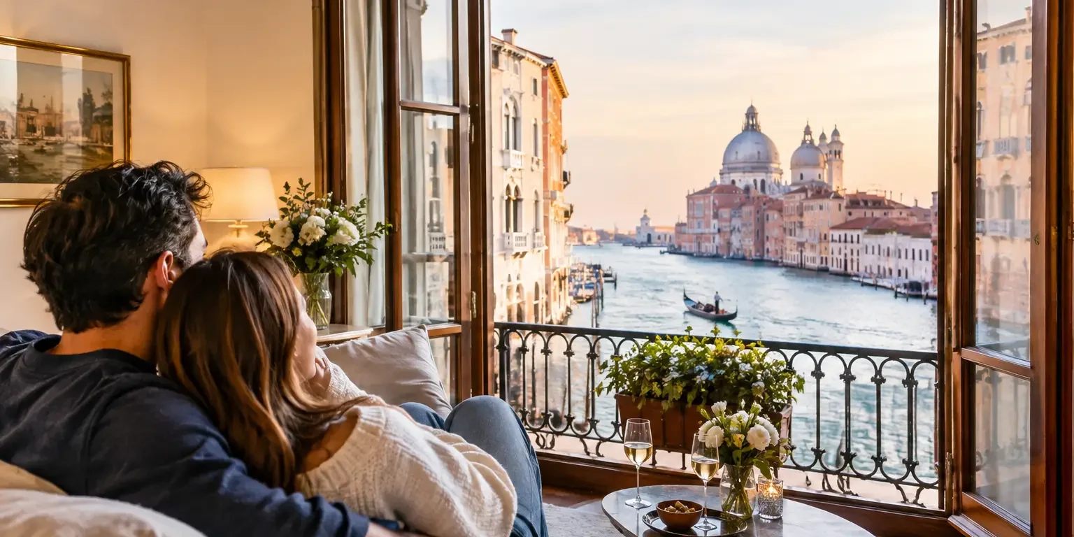 Romantic Apartment for a Couple in Venice Romantic Apartment for a Couple in Venice