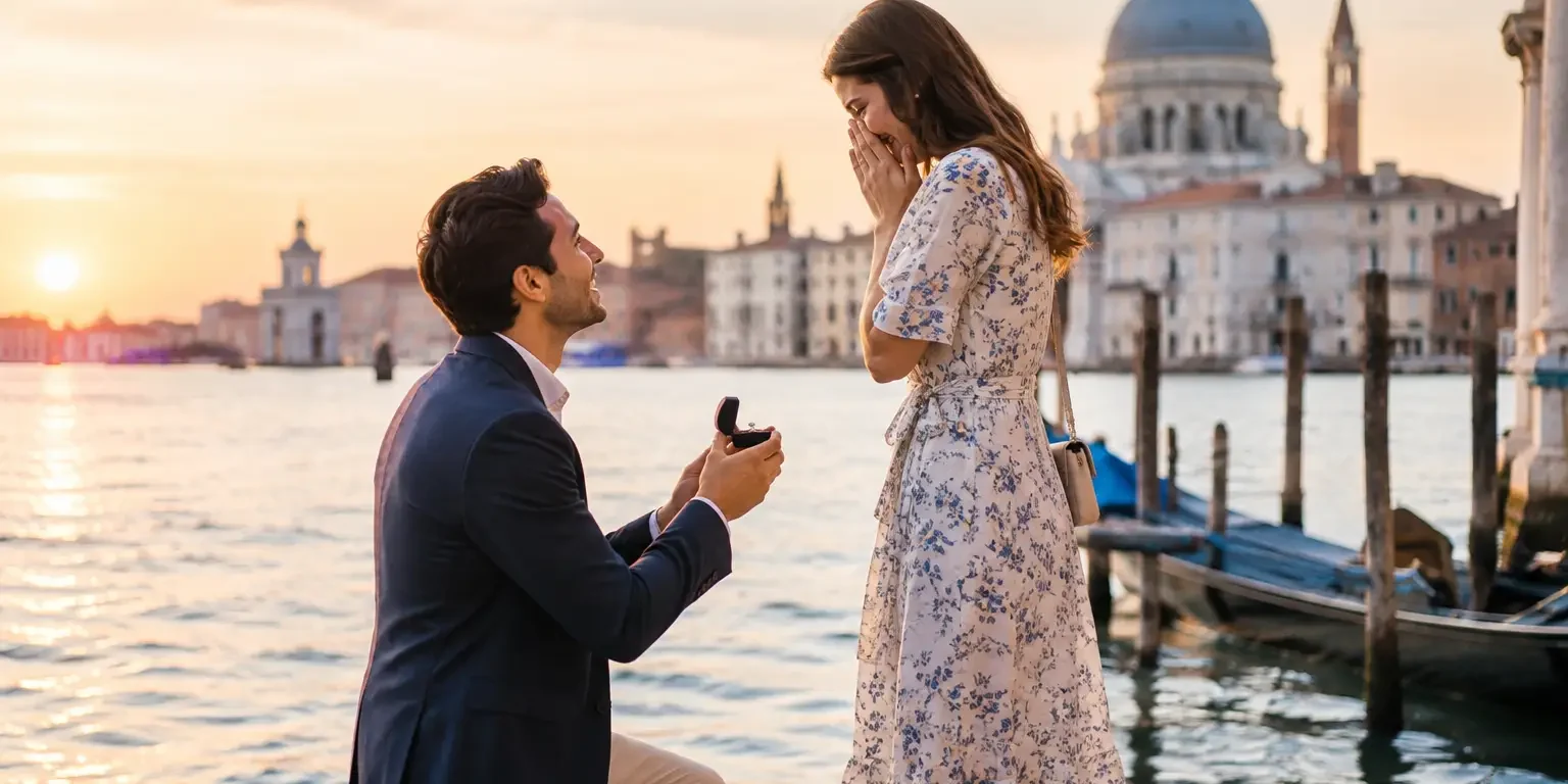 The Perfect Place in Venice for a Marriage Proposal